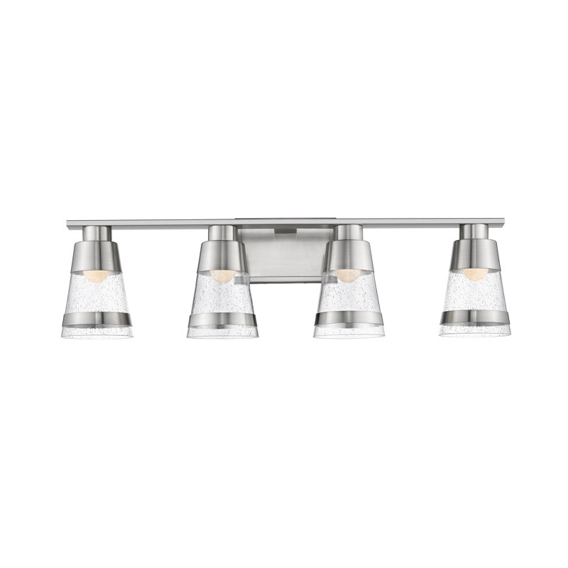 Breakwater Bay Jacey 4 Light Dimmable LED Vanity Light Wayfair
